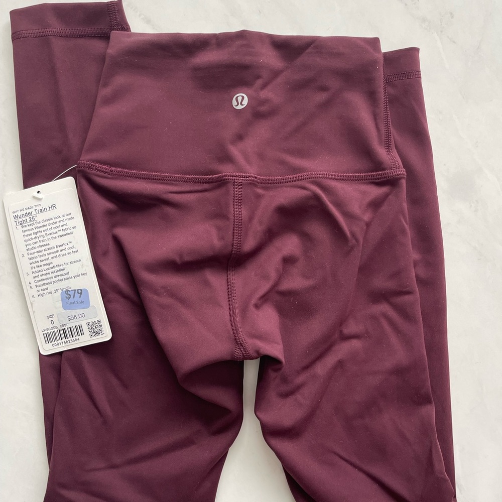 Lululemon Wunder Under Leggings